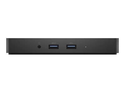 Dell Dock WD15 - Telakointiasema - USB-C - VGA, HDMI, Mini DP - GigE - 180 Watt - Euroopan unioni - Latitude 5175 2-in-1, 5179, 5280, 5285 2-in-1, 52