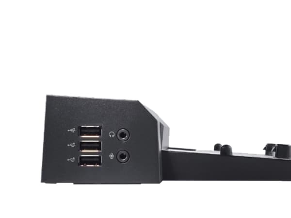 Dell E-Port II - Portreplikator - 240 Watt - för Precision 3510, 7510, 7710, M2800, M4600, M4700, M4800, M6600, M6700, M6800