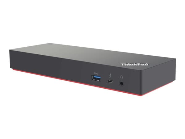 Lenovo ThinkPad Thunderbolt 3 Workstation Dock Gen 2 - Portreplikator - Thunderbolt 3 - 2 x HDMI, 2 x DP, Thunderbolt - GigE - 230 Watt -Sort