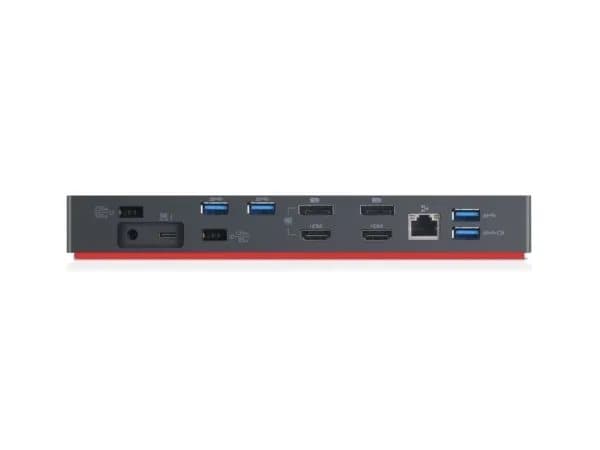 Lenovo ThinkPad Thunderbolt 3 Workstation Dock Gen 2 - Portreplikator - Thunderbolt 3 - 2 x HDMI, 2 x DP, Thunderbolt - GigE - 230 Watt -Sort
