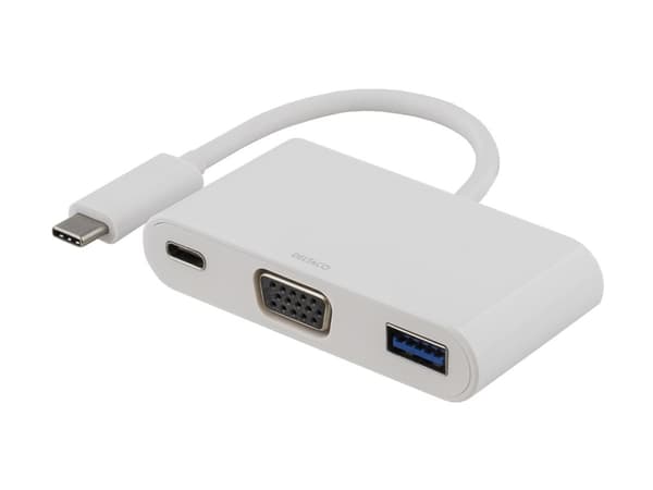 DELTACO - Dockningsstation - USB-C