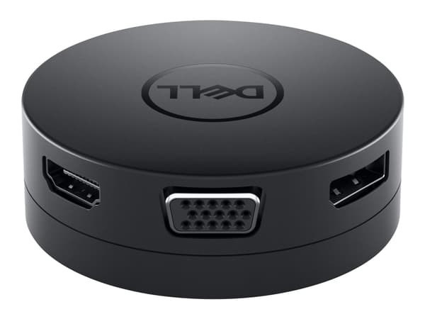 Dell Mobile Adapter DA300 - telakointiasema - USB-C - VGA - GigE - Dell 35XX; Latitude 3120, 53XX, 54XX, 55XX, 72XX, 73XX, 74XX, 7520; Vostro 53XX, 5