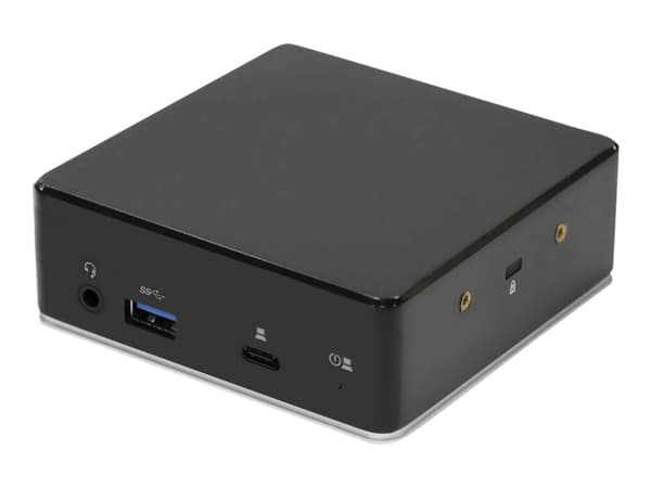 GearLab Dual Full-HD Dock - telakointiasema - USB-C - 2 x HDMI - GigE - 100 wattia - HP ProBook 640 G5, 64X G3, 64X G4, 650 G4, 650 G5, 65X G3; ZBook