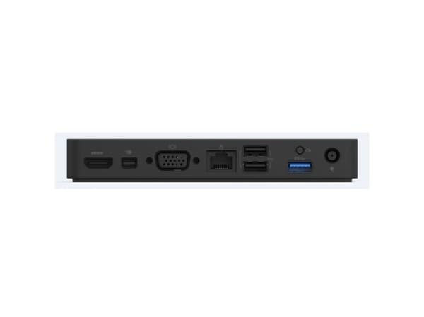 DELL WD15 180W, Langallinen, USB 3.2 Gen 1 (3.1 Gen 1) Type-C, 3,5 mm, USB A-tyyppi, 10,100,1000 Mbit/s, Musta