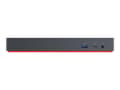 Miniatyrbilde 5 av 5: Lenovo ThinkPad Thunderbolt 3 Dock Gen2 - Portreplikator - Thunderbolt 3 - 2 x HDMI, 2 x DP, Thunderbolt - GigE - 135 watt - Europa