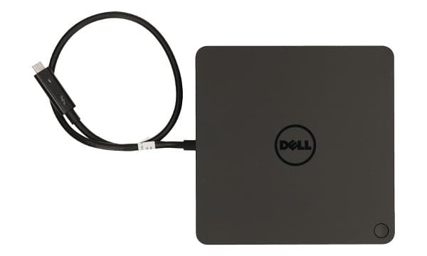 Dell Thunderbolt Dock TB16 - Dockningsstation - Thunderbolt - VGA, HDMI, DP, Mini DP, Thunderbolt - 1GbE - 180 Watt - för Latitude 5300, 5300 2-in-1,