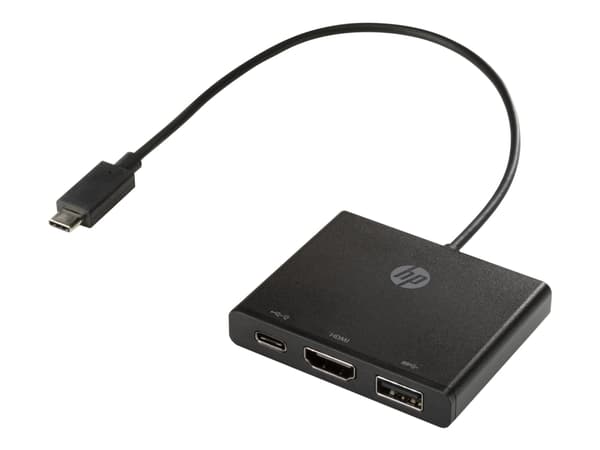 HP Multi-port Hub - telakointitelakka - USB-C - Europa - Pavilion 24, 27, 560, 570, 590, 595 -malleihin