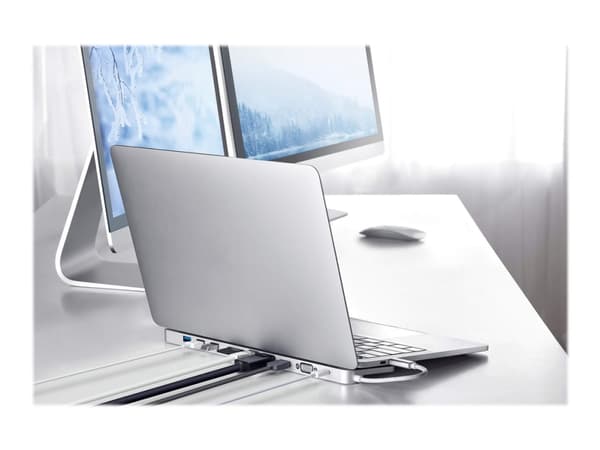 ATEN UH3234 - Telakointiasema - USB-C - VGA, HDMI, DP - GigE