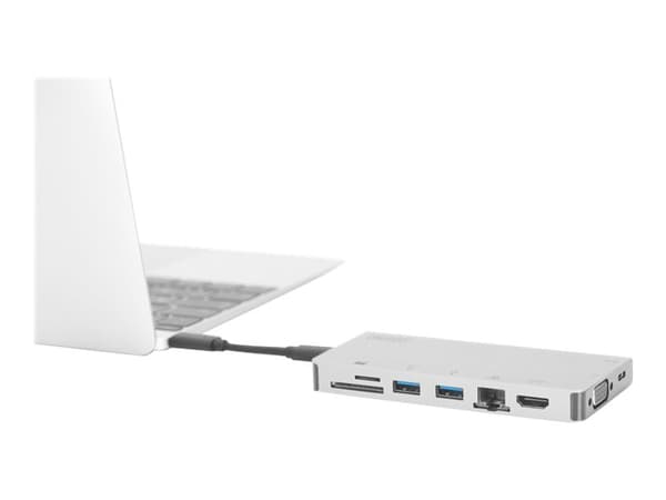 DIGITUS DA-70866 - Telakointiasema - USB-C - VGA - GigE