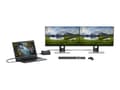 Miniatyrbild 5 av 5: Dell Dual USB-C Thunderbolt Dock TB18DC - Dockningsstation - USB-C / Thunderbolt 3 - VGA, HDMI, DP, Mini DP, Thunderbolt - 1GbE - 210 Watt - för Prec