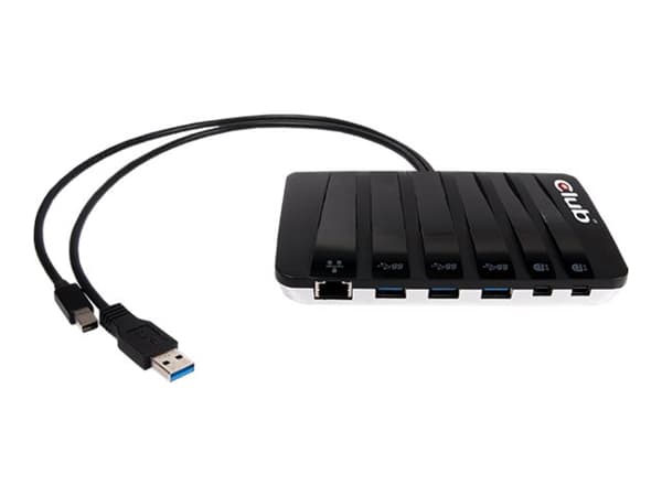 CLUB3D SenseVision USB 3.0 + Dual Mini DisplayPort™ MST Docking Station