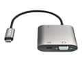 Miniatyrbilde 1 av 5: Kanex - Video- / USB-adapter - 24 pin USB-C (hann) til HD-15 (VGA), USB-type A, 24 pin USB-C (hunn) - Thunderbolt 3 - 20 V - 3 A - 1080p-støtte - rom