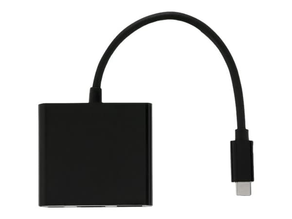 Qoltec - Telakointiasema - USB-C 3.1 - HDMI