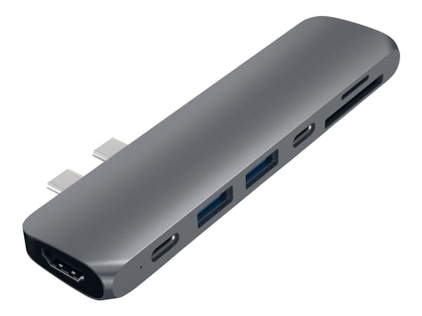 Satechi Aluminum Type-C Pro Hub Adapter - telakointiasema - USB-C