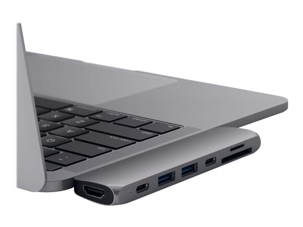 Satechi Aluminum Type-C Pro Hub Adapter - telakointiasema - USB-C