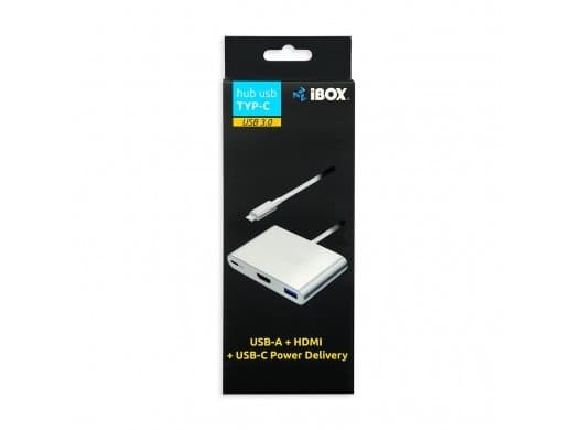 iBox IUH3CFT1, USB 3.2 Gen 1 (3.1 Gen 1) Type-C, Hopea, HDMI, USB 3.2 Gen 1 (3.1 Gen 1) Type-A, USB 3.2 Gen 1 (3.1 Gen 1) Type-C, 50 mm, 56 mm, 10 mm