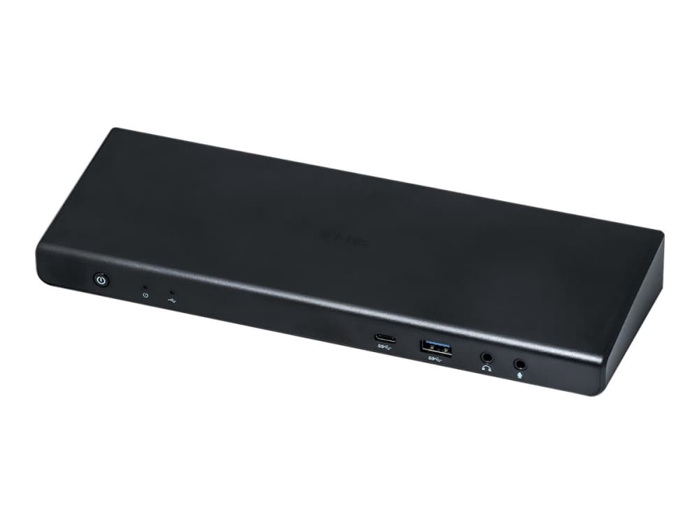 i-Tec USB 3.0 Dual Display Docking Station - Dokkingstasjon - USB-C 3.1 - GigE
