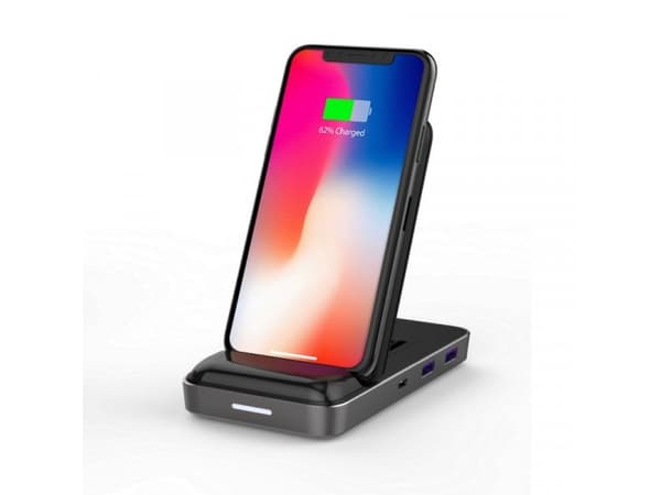 HyperDrive-lader 3x USB-A 1,5 A (HD258B) Sort