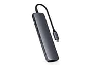 Satechi USB-C Slim Multi-Port with Ethernet Adapter - Dockningsstation - USB-C - HDMI - GigE