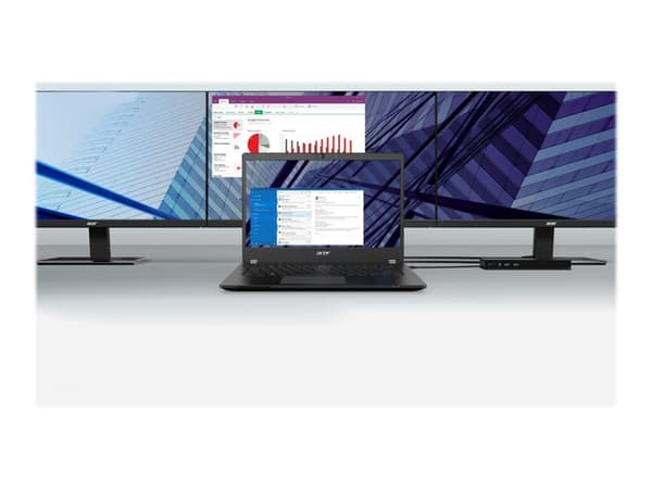 Acer USB Type-C Dock III - Retail Pack - dockningsstation - USB-C - HDMI, DP - 135 Watt - Europa