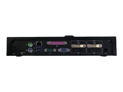 Dell E-Port II Advanced - Portreplikator - VGA, 2 x DP - 130 Watt - för Latitude E5270, E5450, E5470, E5550, E5570, E7240, E7250, E7270, E7440, E7450