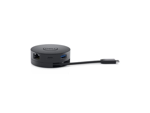 Dell Mobile Adapter DA300 - Dockningsstation - USB-C - VGA - 1GbE