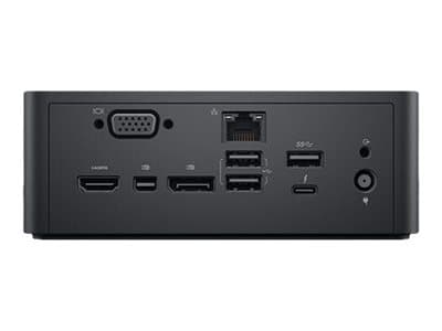DELL TB18DC, Langallinen, USB 3.2 Gen 1 (3.1 Gen 1) Type-B, 3,5 mm, USB A-tyyppi, USB B-tyyppi, 10,100,1000 Mbit/s, 10BASE-T, 100BASE-T, 100BASE-TX,