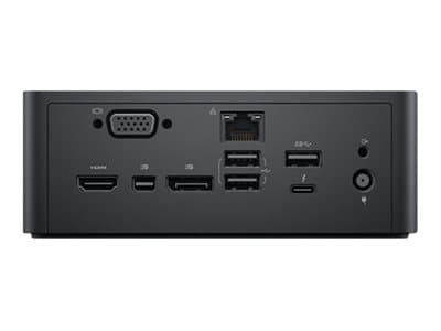 DELL TB18DC, Langallinen, USB 3.2 Gen 1 (3.1 Gen 1) Type-B, 3,5 mm, USB A-tyyppi, USB B-tyyppi, 10,100,1000 Mbit/s, 10BASE-T, 100BASE-T, 100BASE-TX,