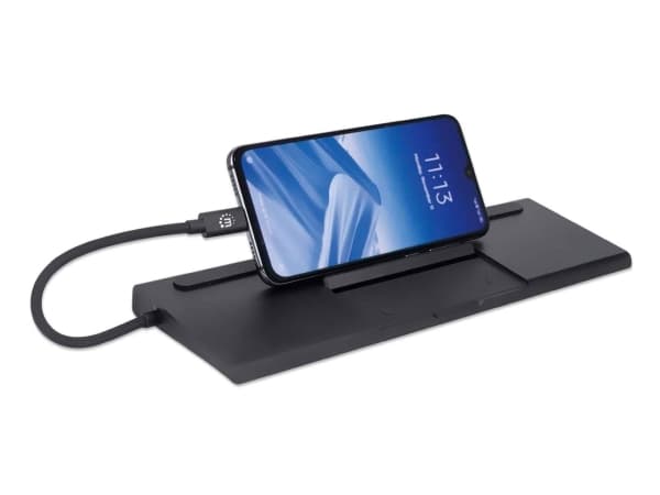 Manhattan 153478, Ledningsført, USB 3.2 Gen 1 (3.1 Gen 1) Type-C, 100 W, 10,100,1000 Mbit/s, Sort, MMC, MMC Mobile, SD, SDHC, SDXC