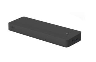 Fujitsu L100 USB Type-C Port Replicator 2, Langallinen, USB 3.2 Gen 1 (3.1 Gen 1) Type-C, 10,100,1000 Mbit/s, Musta, 219 mm, 75 mm