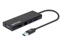 Pikkukuva 2 / 5: Manhattan 152846, USB A-tyyppi, Musta, Alumiini, CE FCC RoHS2 WEEE, Windows 10, Windows 7, Windows 8.1, 0 - 45 °C