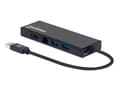 Pikkukuva 1 / 5: Manhattan 152846, USB A-tyyppi, Musta, Alumiini, CE FCC RoHS2 WEEE, Windows 10, Windows 7, Windows 8.1, 0 - 45 °C