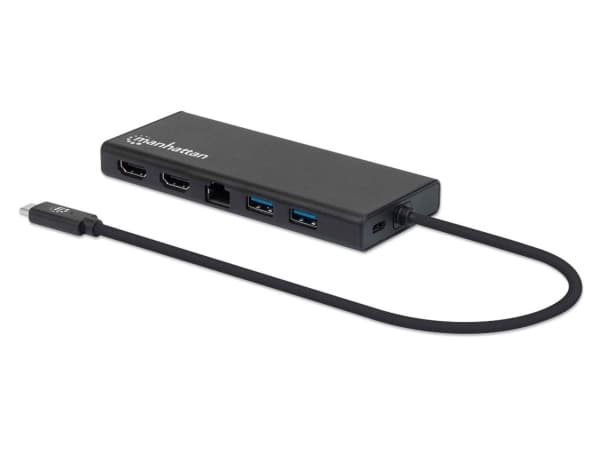 Manhattan 152747, USB Type-C, 60 W, Sort, CE FCC RoHS2 WEEE, USB, 20 V