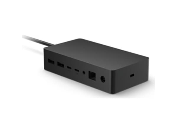 Microsoft Surface Dock 2 - Dokkingstasjon - Surface Connect - 2 x USB-C - 1GbE - 199 watt - kommersiell - Nordisk - for Microsoft Surface Book 2, Boo