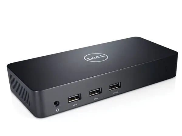 Dell D3100 - Dockningsstation - USB - 2 x HDMI, DP - 1GbE - Europa