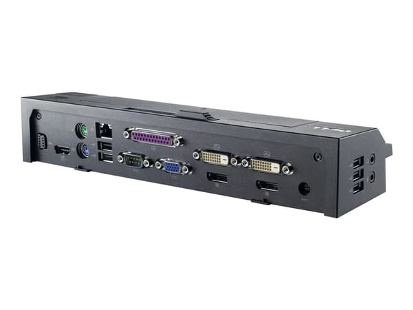 Dell E-Port Replicator - Portreplikator - 130 Watt - för Latitude E5270, E5440, E5450, E5470, E5550, E5570, E7250, E7270, E7440, E7450, E7470