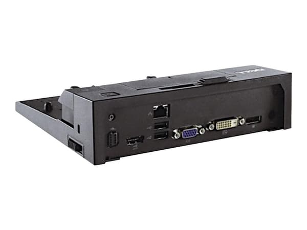 Dell E-Port Replicator - Portreplikator - 130 Watt - för Latitude E5270, E5440, E5450, E5470, E5550, E5570, E7250, E7270, E7440, E7450, E7470