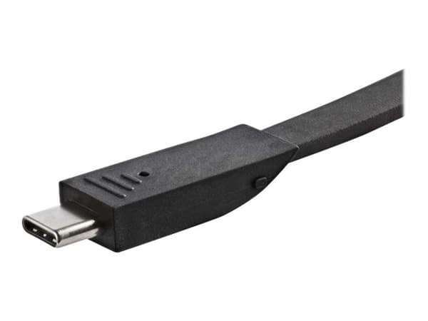 StarTech.com USB C Multiport Adapter, USB-C Travel Mini Dock to 4K HDMI with 100W PD 3.0 Pass-Through, USB-A USB-C, Gigabit Ethernet, Portable USB 3.