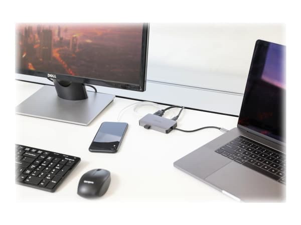 Targus - Telakointiasema - USB-C 3.2 Gen 1 / Thunderbolt 3 - VGA, HDMI - GigE