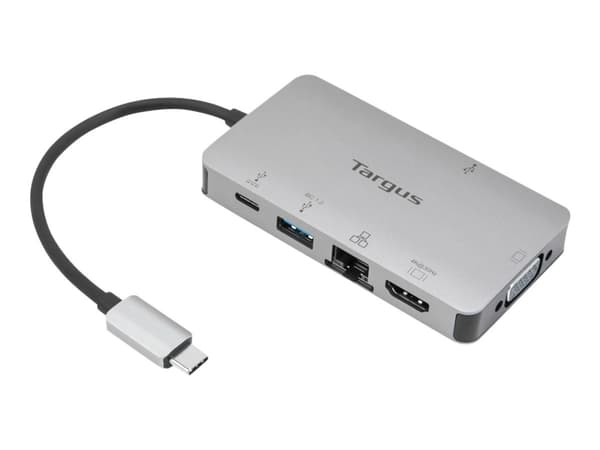 Targus - Telakointiasema - USB-C 3.2 Gen 1 / Thunderbolt 3 - VGA, HDMI - GigE