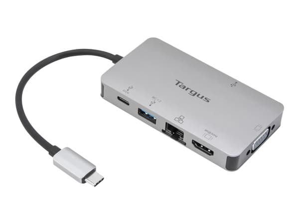 Targus - Telakointiasema - USB-C 3.2 Gen 1 / Thunderbolt 3 - VGA, HDMI - GigE