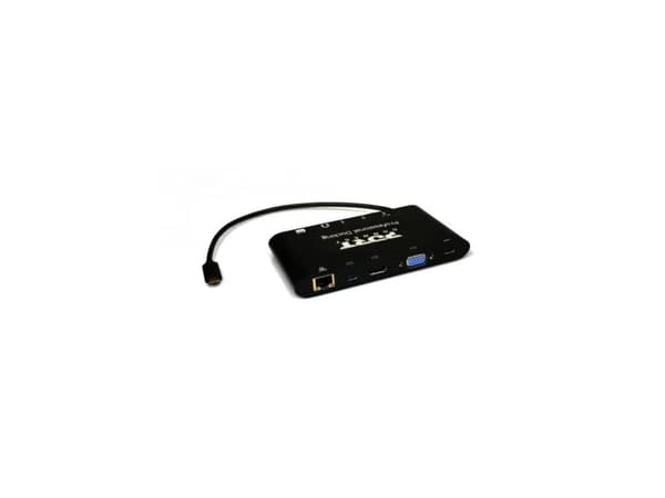 Port Designs 901906, USB 3.2 Gen 1 (3.1 Gen 1) Type-C, Musta, MMC, MicroSD (TransFlash), SD, HDMI, RJ-45, USB 3.2 Gen 1 (3.1 Gen 1) Type-A, USB 3.2 G