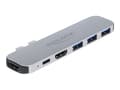 Miniatyrbild 1 av 5: Delock - Dockningsstation - USB-C - HDMI - för Apple MacBook Pro