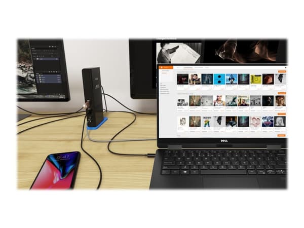 i-Tec USB 3.0/USB-C Dual HDMI -telakointiasema - Telakointiasema - USB 3.0 - 2 x HDMI - GigE
