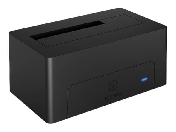 RaidSonic ICY BOX IB-1121-C31 - Lagringskontroller - 2,5" / 3,5" delt - SATA 6Gb/s - USB-C - antrasitt (svart)