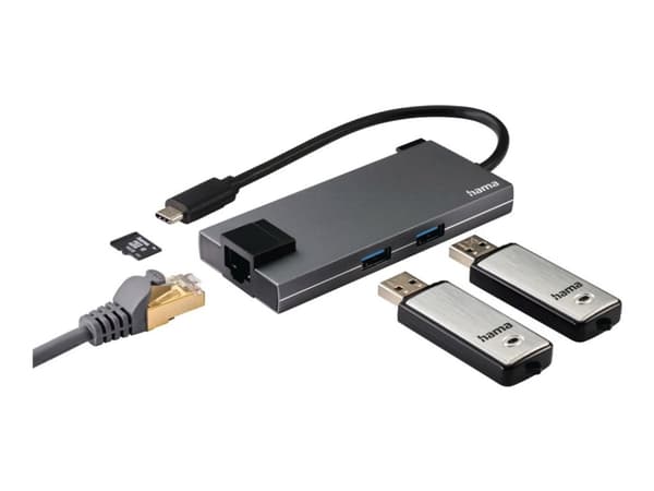 Hama 00200109 USB-C® Notebook telakointiasema Sopii tuotemerkkeihin: univerzálny sis. lataustoiminnon , USB-C® Power Delivery