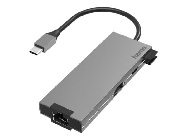 Hama 00200109 USB-C® Notebook telakointiasema Sopii tuotemerkkeihin: univerzálny sis. lataustoiminnon , USB-C® Power Delivery