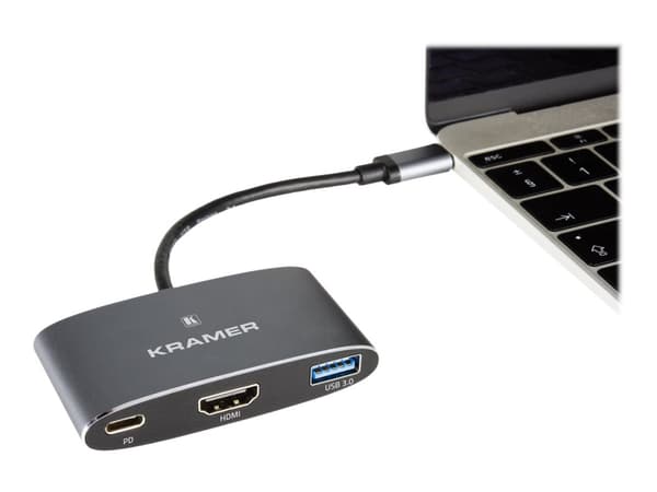 Kramer KDock-1 - Dockningsstation - USB-C - HDMI