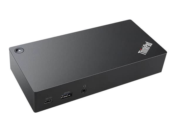Lenovo ThinkPad USB-C telakka - Telakointiasema - USB-C - VGA - GigE - 90 Watt - Europa - ThinkPad E14 Gen 4; E15 Gen 4; L13 Yoga Gen 3; L14 Gen 3; T