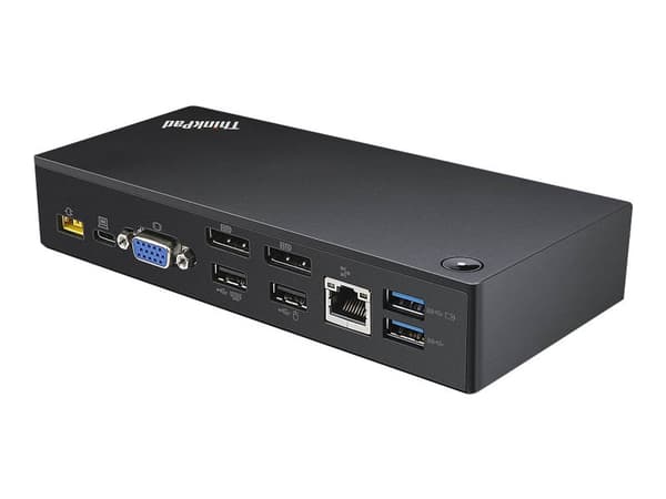 Lenovo ThinkPad USB-C telakka - Telakointiasema - USB-C - VGA - GigE - 90 Watt - Europa - ThinkPad E14 Gen 4; E15 Gen 4; L13 Yoga Gen 3; L14 Gen 3; T